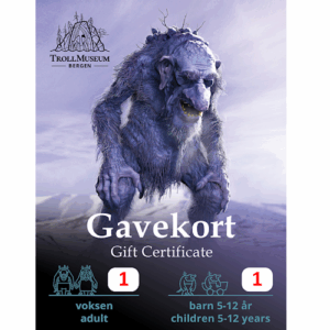 Gavekort: 1 voksen + 1 barn